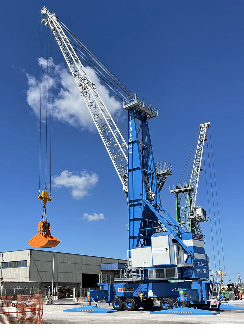 Мобильный портовый кран Italgru IMHC 1580