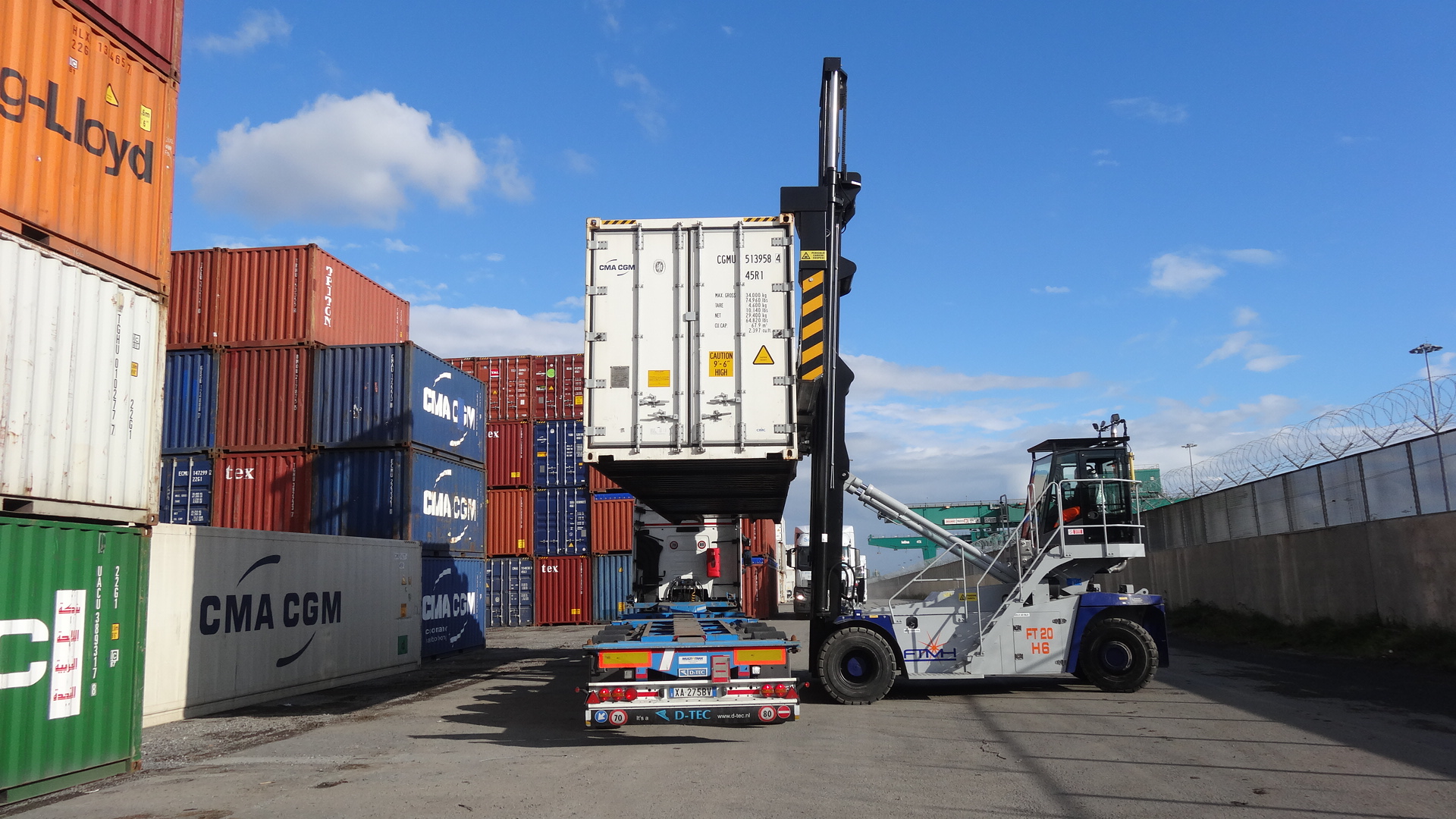 Leercontainerstapler FTMH FT20 H6