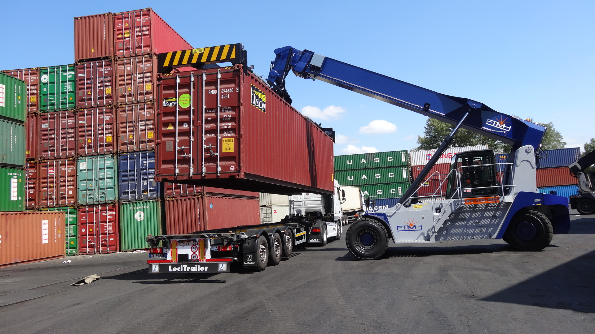 Reach stacker FTMH FT10-50