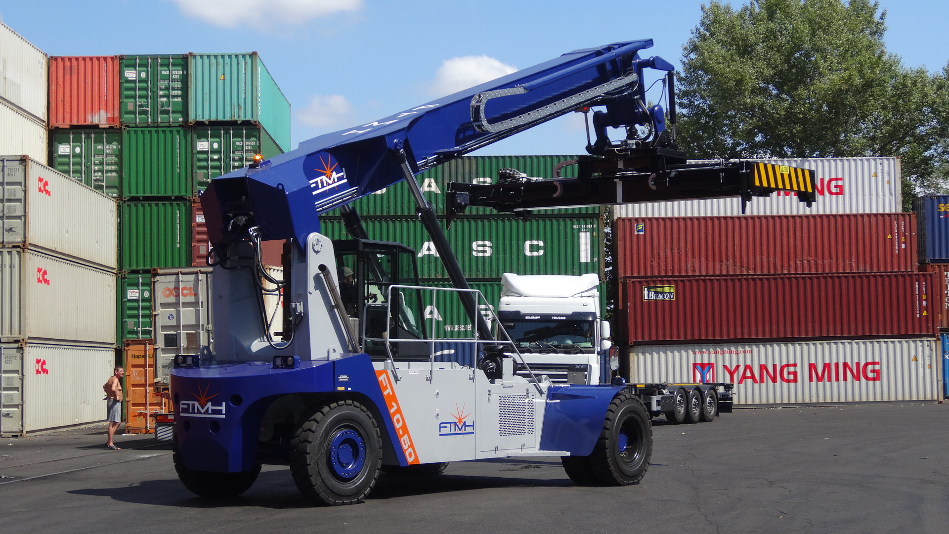 Reach stacker FTMH FT10-50