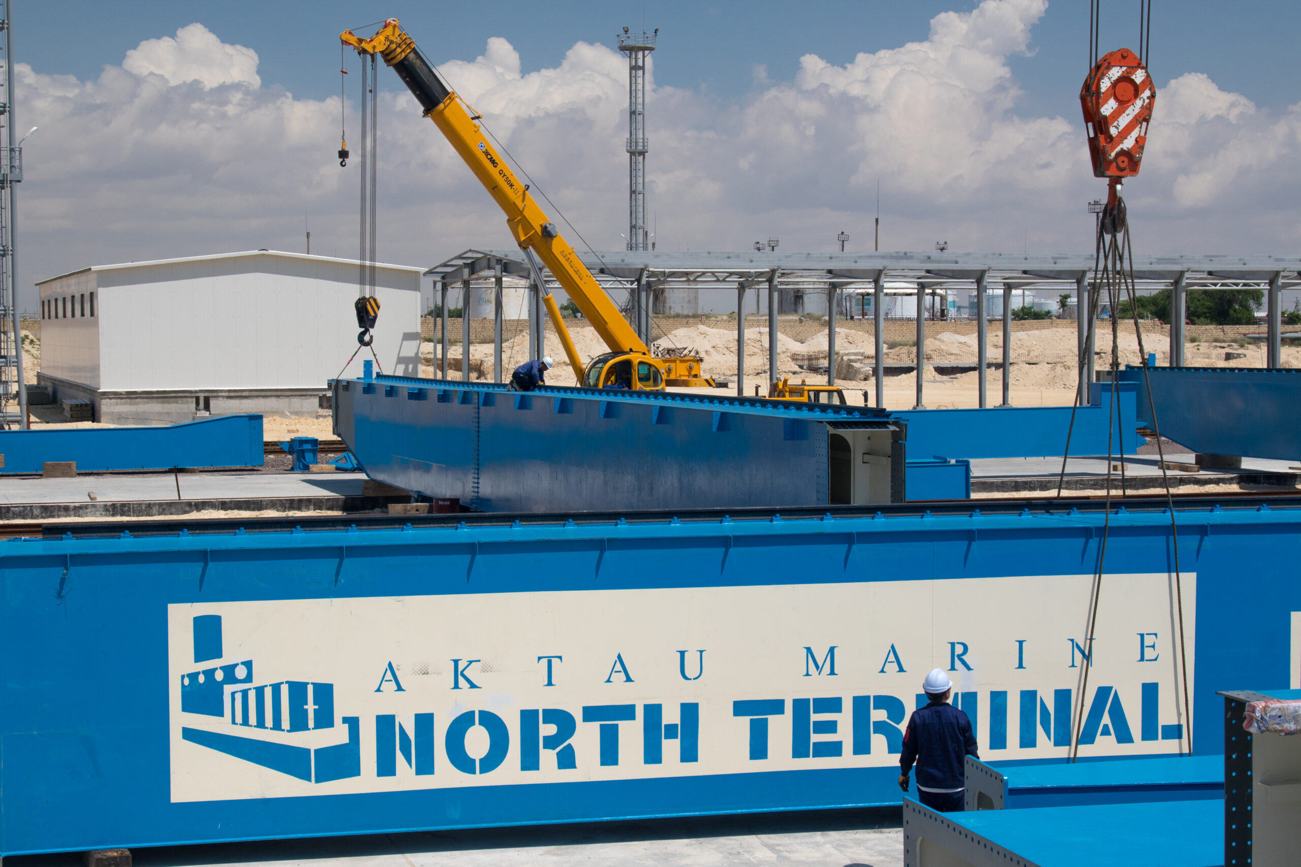 New Container Terminal in Kazakhstan Gains Momentum Thanks to Major Delivery