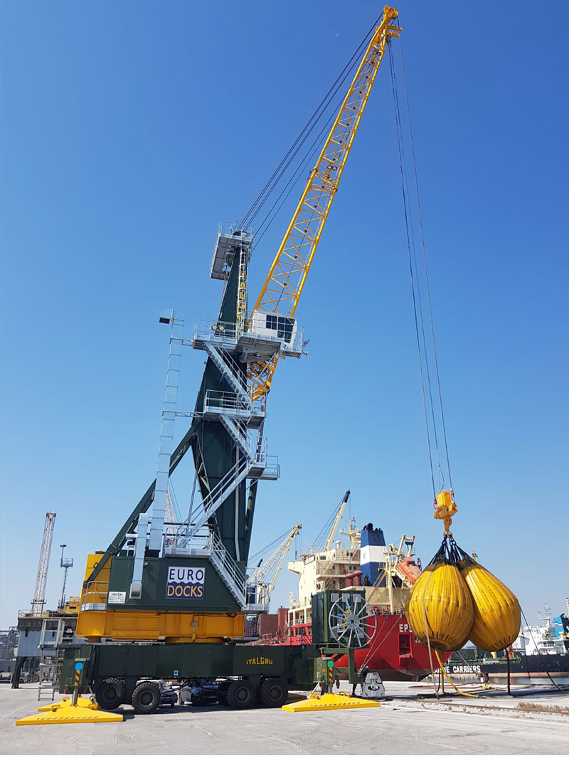 Mobile Harbor Crane IMHC 1580 E