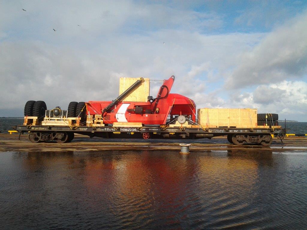 Successful Delivery of a Used Kalmar Reach-Stacker to Uzbekistan: An Exceptional Adventure